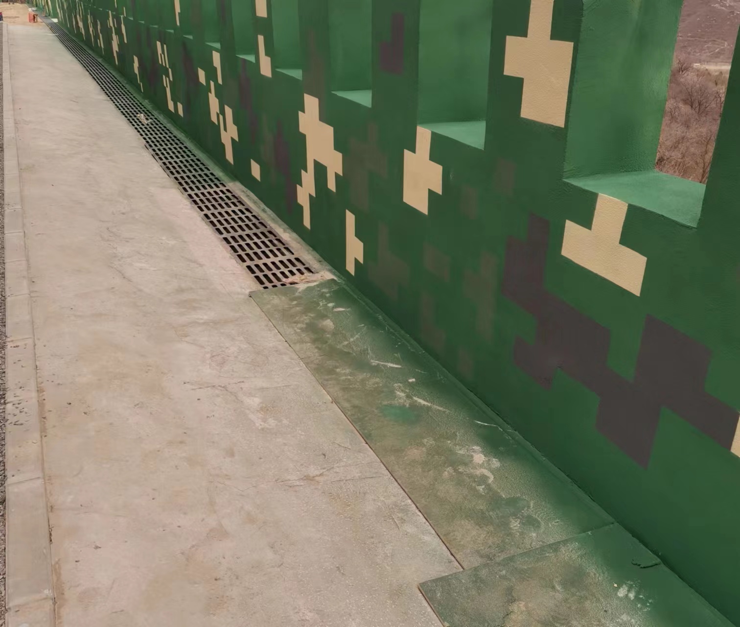 延庆围墙迷彩喷涂,数迷彩漆